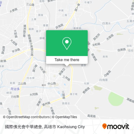 國際佛光會中華總會 map