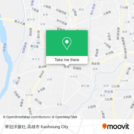 華冠洋服社 map