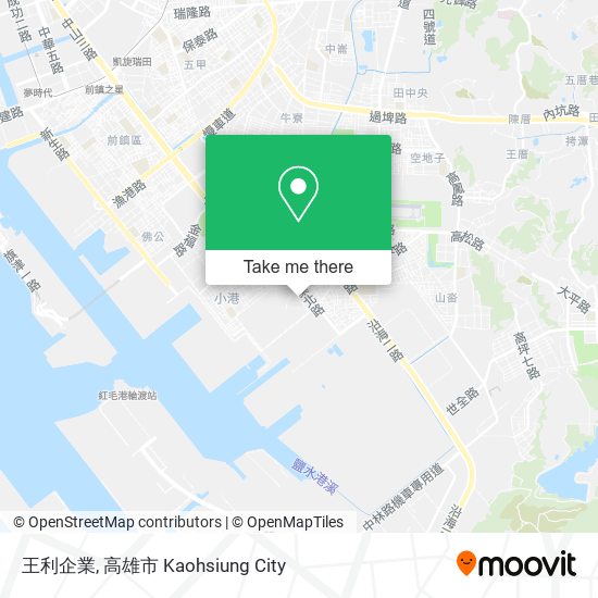 王利企業 map