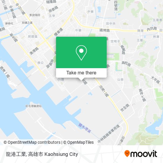 龍港工業地圖