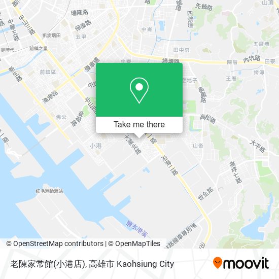 老陳家常館(小港店) map