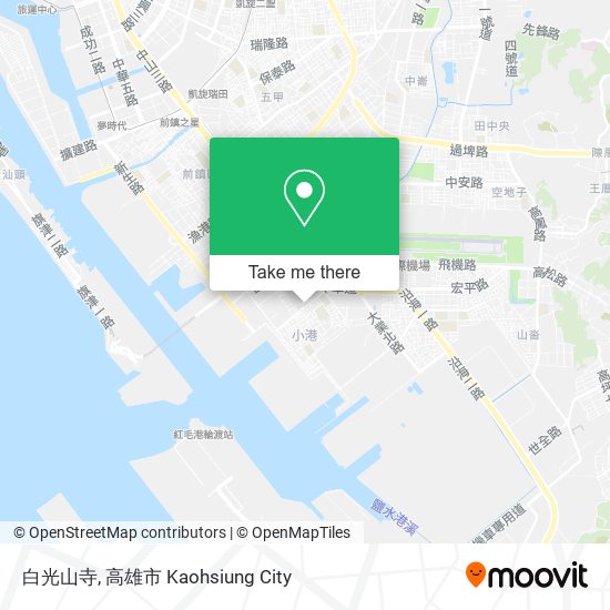 白光山寺 map