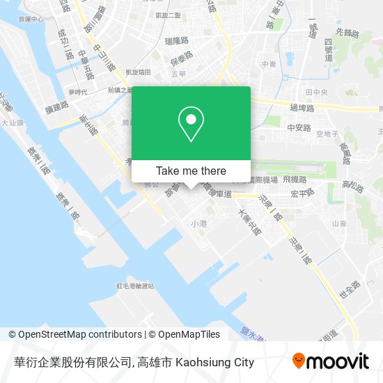 華衍企業股份有限公司地圖