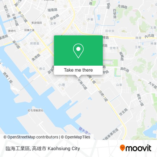 臨海工業區 map