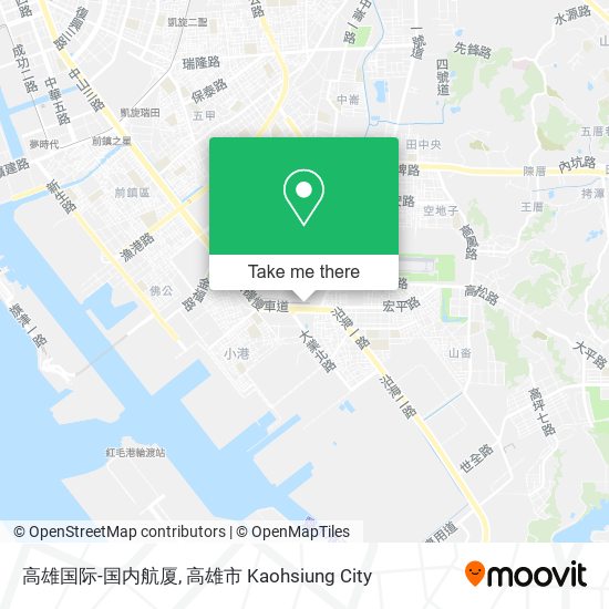 高雄国际-国内航厦 map