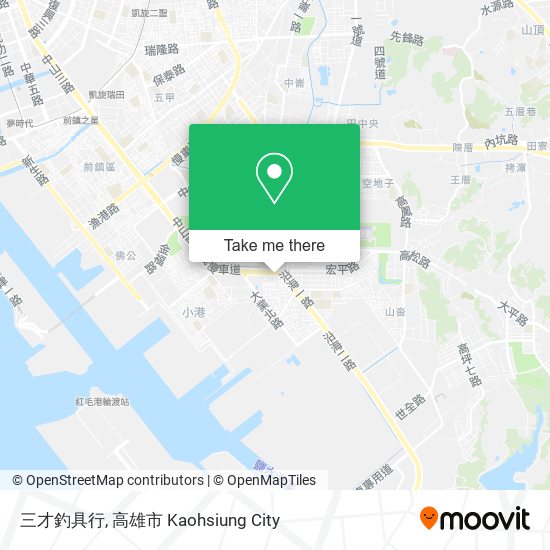 三才釣具行 map