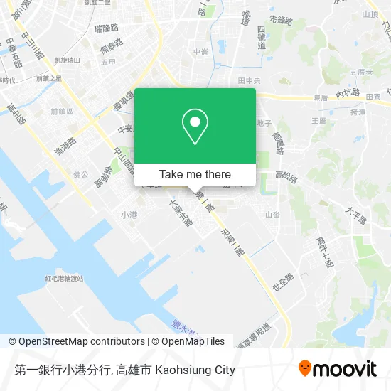 第一銀行小港分行 map