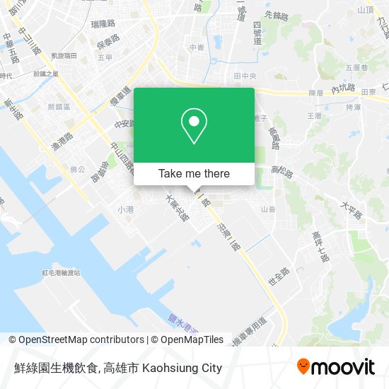 鮮綠園生機飲食 map