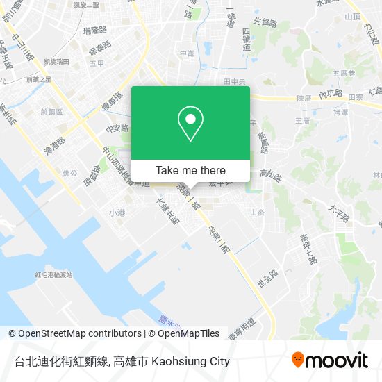 台北迪化街紅麵線地圖