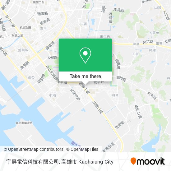 宇屏電信科技有限公司 map