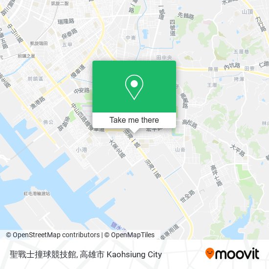 聖戰士撞球競技館 map