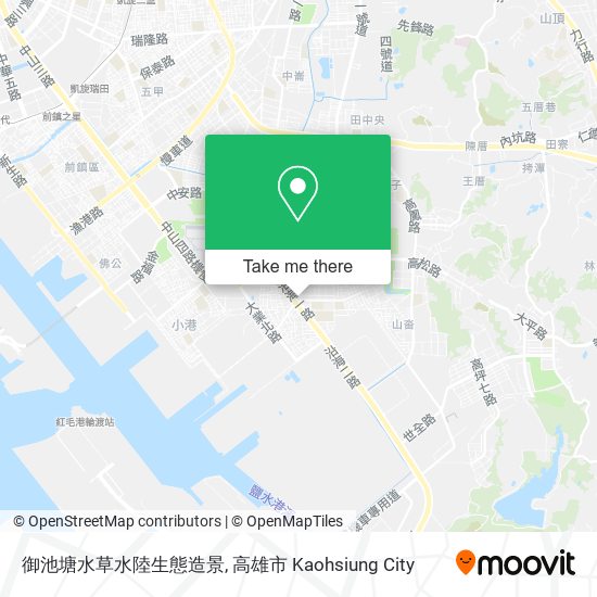 御池塘水草水陸生態造景地圖