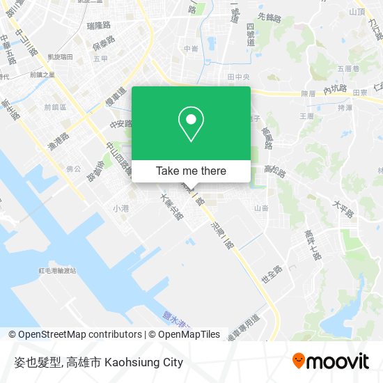 姿也髮型 map