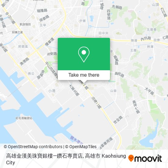 高雄金漢美珠寶銀樓—鑽石專賣店 map