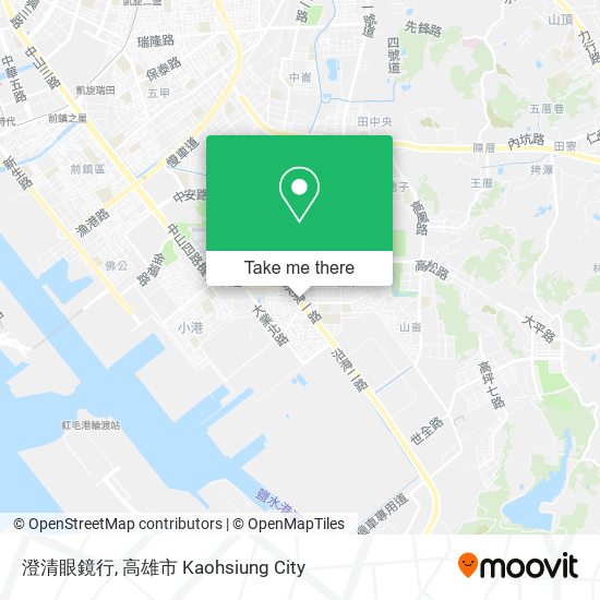 澄清眼鏡行 map