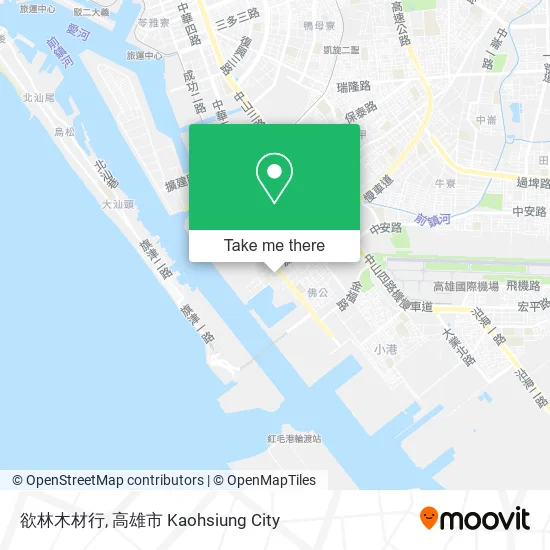 欲林木材行地圖