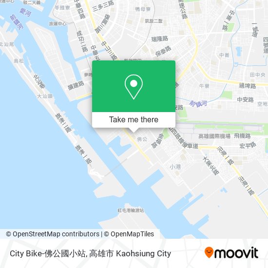 City Bike-佛公國小站地圖