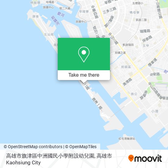 高雄市旗津區中洲國民小學附設幼兒園 map