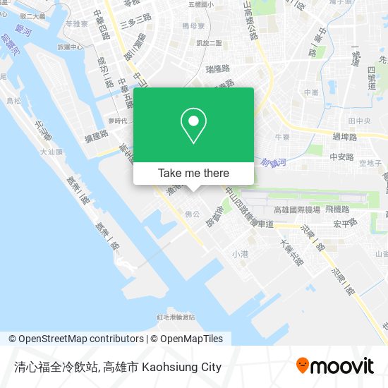 清心福全冷飲站 map