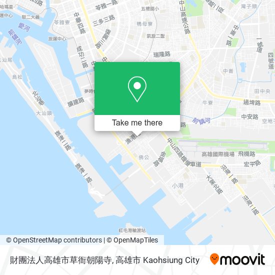 財團法人高雄市草衙朝陽寺 map
