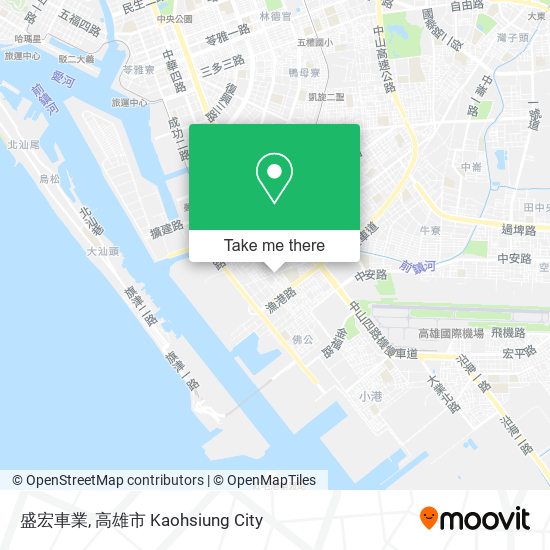 盛宏車業 map