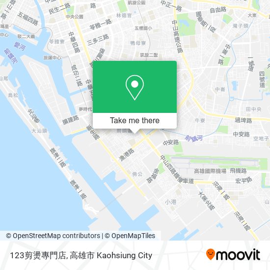 123剪燙專門店 map