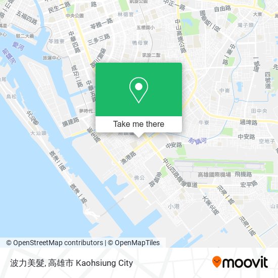 波力美髮 map