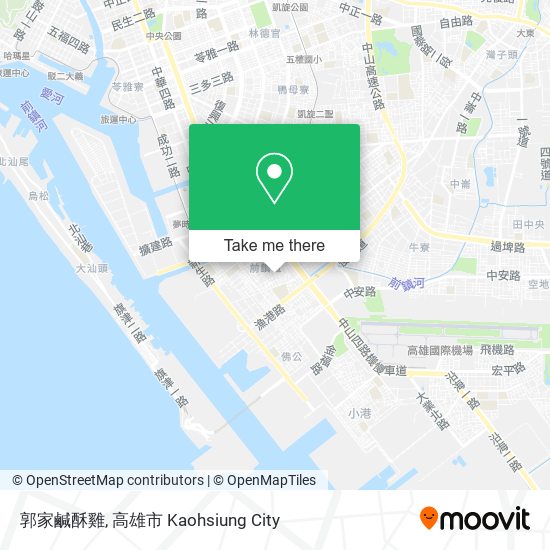 郭家鹹酥雞 map