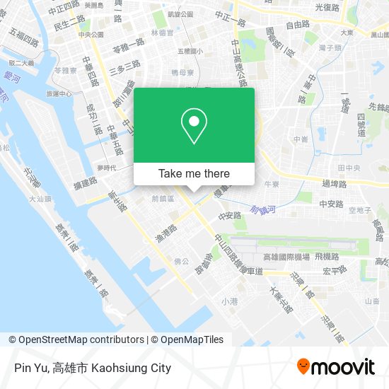 Pin Yu map