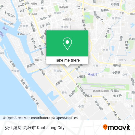 愛生藥局 map