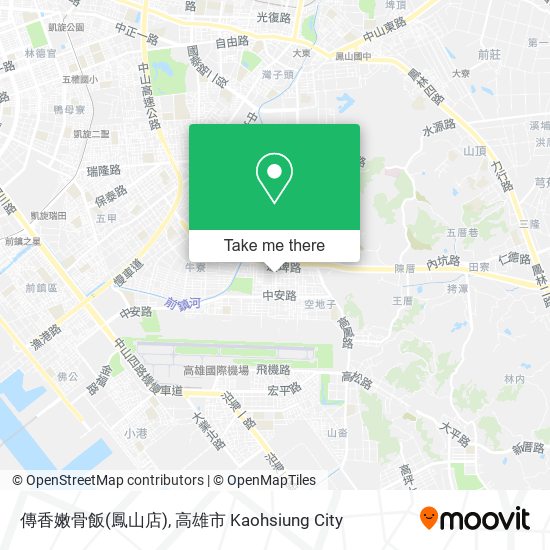傳香嫩骨飯(鳳山店) map