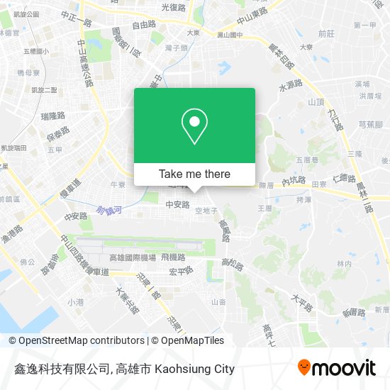 鑫逸科技有限公司 map