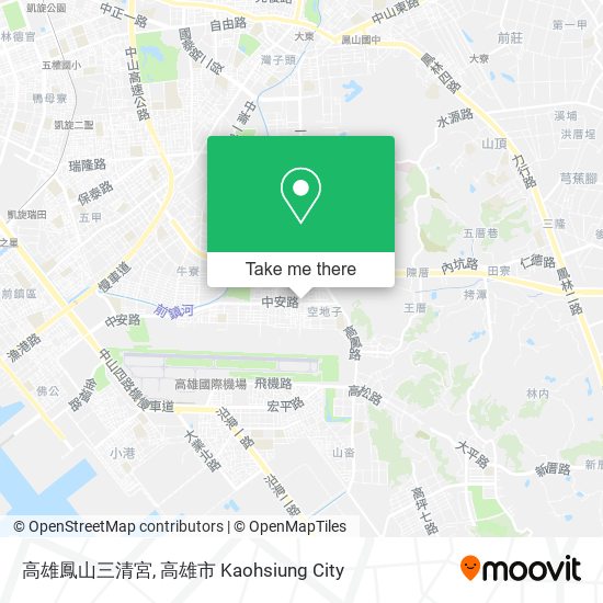 高雄鳳山三清宮 map