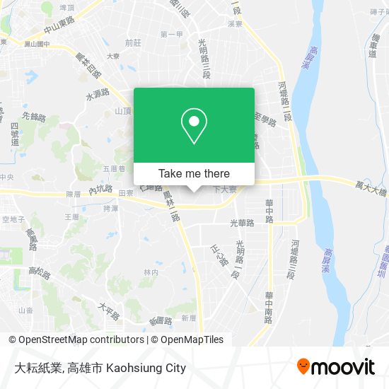 大耘紙業地圖