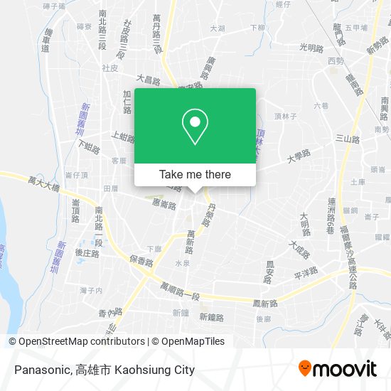 Panasonic map