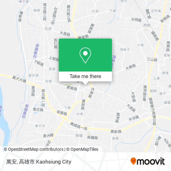 萬安地圖