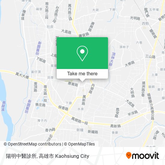 陽明中醫診所 map