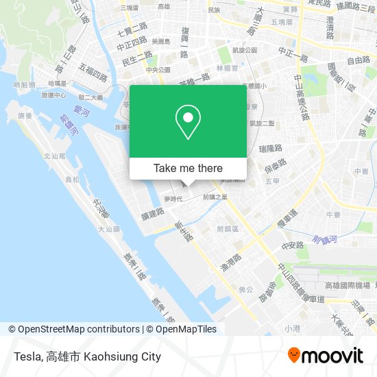 Tesla map