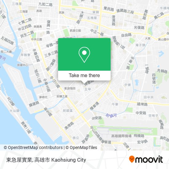 東急屋實業 map