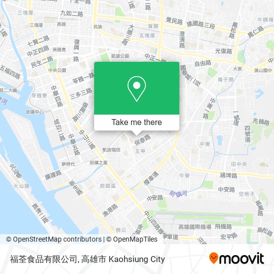 福荃食品有限公司 map