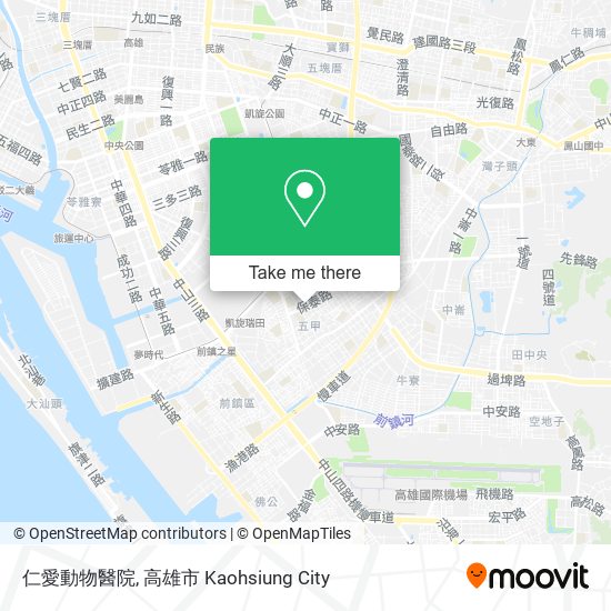 仁愛動物醫院 map