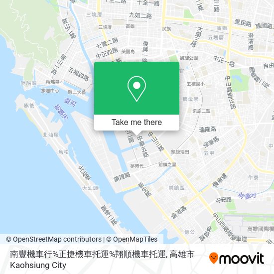 南豐機車行%正捷機車托運%翔順機車托運地圖