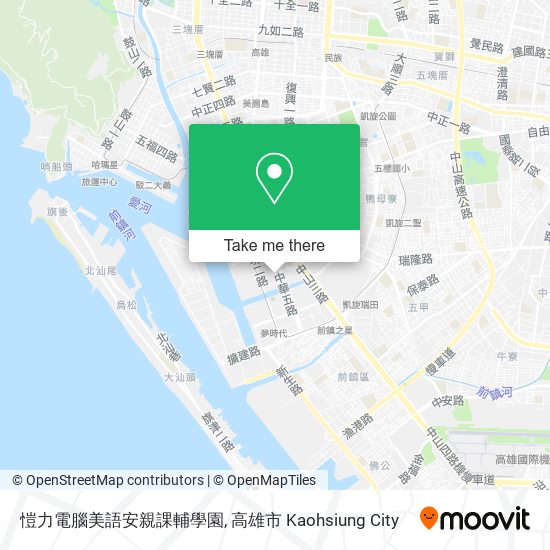 愷力電腦美語安親課輔學園 map