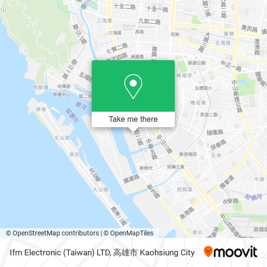 Ifm Electronic (Taiwan) LTD map