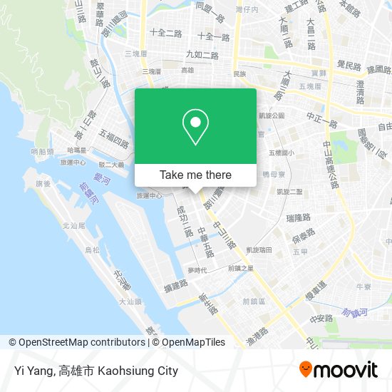 Yi Yang map