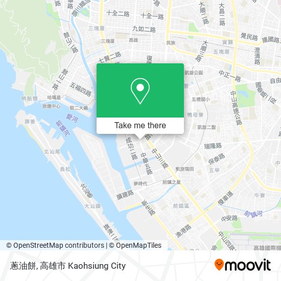 蔥油餅 map