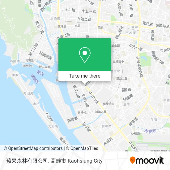 蘋果森林有限公司 map