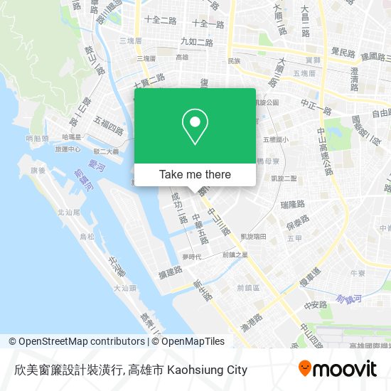 欣美窗簾設計裝潢行 map