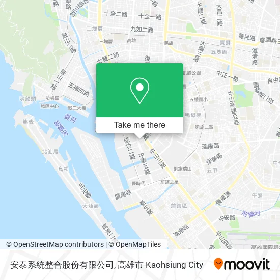 安泰系統整合股份有限公司地圖