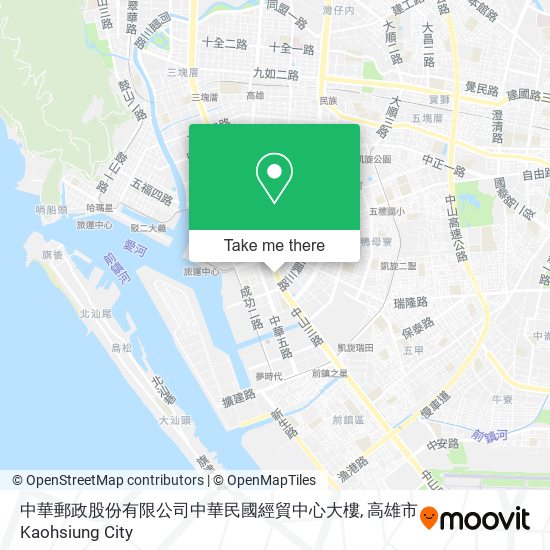 中華郵政股份有限公司中華民國經貿中心大樓 map